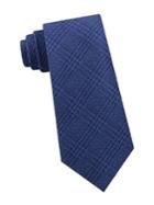 Michael Kors Tonal Checkered Silk-blend Tie