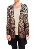 Joseph A Animal-print Cardigan