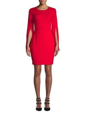 Bailey 44 Slit Sleeve Sheath Dress