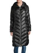 Karl Lagerfeld Paris Down-filled Quilted Coat