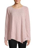 Calvin Klein Performance Asymmetrical-hem Top