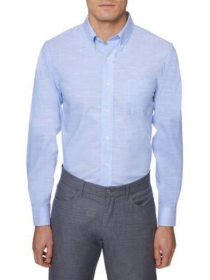 Hickey Freeman Regular-fit Button-down Shirt