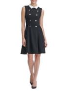 Tommy Hilfiger Collared Fit-&-flare Dress