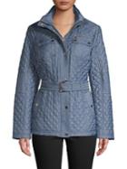 Michael Kors Quilted Belted Jacket