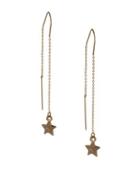 Bcbgeneration Cubic Zirconia & Sterling Silver Chain Threader Earrings