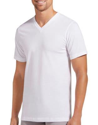 Jockey Three-pack Slim-fit Cotton V-neck T-shirts