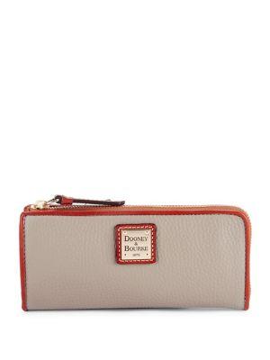 Dooney & Bourke Pebble Grain Zip Wallet