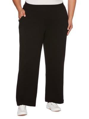 Rafaella Plus Straight Leg Joggers