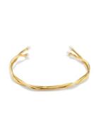 Sole Society Vintage Goldtone And Faux Pearl Twist Cuff Bracelet
