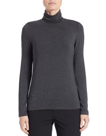 Lord & Taylor Fitted Turtleneck