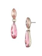 Givenchy Goldtone Crystal Drop Earrings