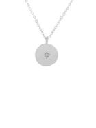 Lord & Taylor Rhodium-plated Sterling Silver & Crystal Starburst Pendant Necklace