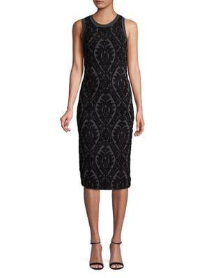 Michael Michael Kors Floral Jacquard Dress