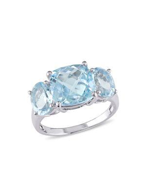 Sonatina Sterling Silver & Blue Topaz Ring