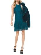 Michael Michael Kors Petite Layered Lace A-line Dress