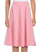 Imnyc Isaac Mizrahi Solid Pleated Skirt