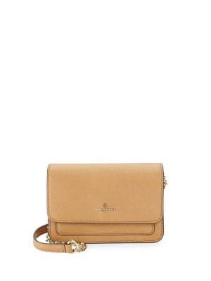 Karl Lagerfeld Paris Amelie Leather Crossbody Bag