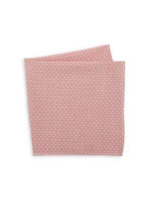 Lord Taylor Belford Dotted Pocket Square