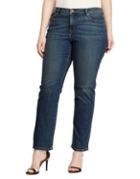 Lauren Ralph Lauren Plus Plus Size Superstretch Straight Jeans