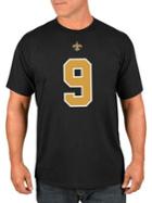 Majestic Drew Brees New Orleans Saints Nfl Eligible Receiver Iii Cotton Tee