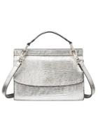 Lauren Ralph Lauren Lizard-embossed Leather Crossbody Bag