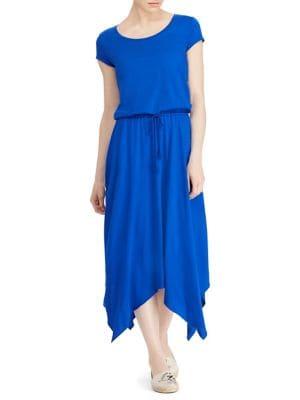 Lauren Ralph Lauren Cotton Blend Shirt Dress