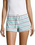 Tommy Hilfiger Striped Split Cuff Shorts