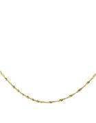 Lord & Taylor 14 Kt. Yellow Gold Singapore Chain Necklace