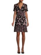 Michael Michael Kors Floral Fit-&-flare Dress