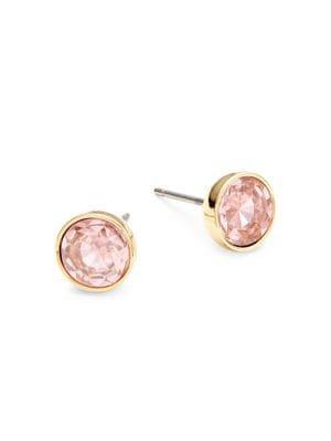 Kate Spade New York Reflecting Pool Crystal Round Stud Earrings