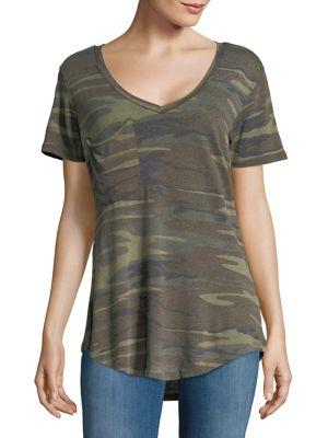 White Crow Short Sleeve Camo Tee