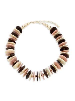 Design Lab Goldtone Collar Necklace