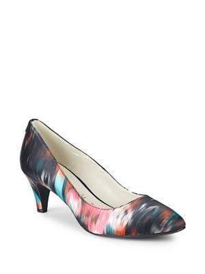 Anne Klein Rosalie Multi-colored Kitten Heels