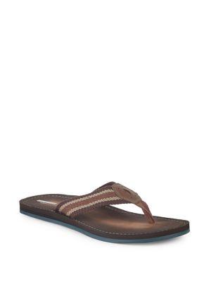 Clarks Lacono Patterned Flip Flops