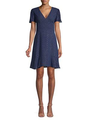 Michael Michael Kors Printed Short-sleeve A-line Dress