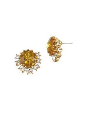 Badgley Mischka Crystal Stud Earrings