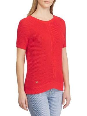 Lauren Ralph Lauren Short Sleeve Sweater