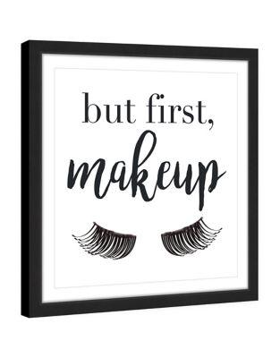 Marmont Hill Makeup First Framed Painting Print