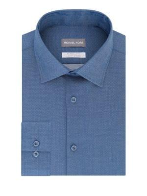 Michael Kors Regular-fit Denim Dress Shirt