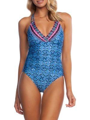 La Blanca The Realist Surplice One-piece Swimsuit