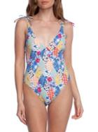 Polo Ralph Lauren Tie-shoulder 1-piece Swimsuit