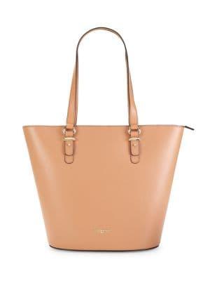 Karl Lagerfeld Paris Ellie Leather Tote Bag