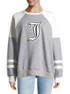 Juicy Couture Heathered Cotton Pullover