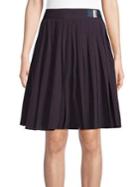Jones New York Pleated A-line Skirt