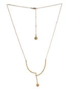 Bcbgeneration Asymmetrical Ball And Bar Necklace