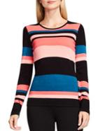 Vince Camuto Multi-toned Striped Sweater
