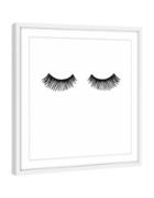 Marmont Hill Long Lashes Framed Painting Print
