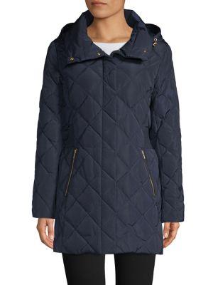 Cole Haan Signature Zipper-front Quilted Jacket