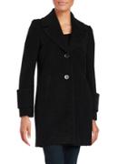 French Connection Notched Collar Peacoat