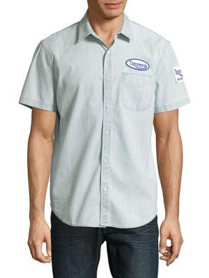 Lucky Brand Chambray Button-down Shirt